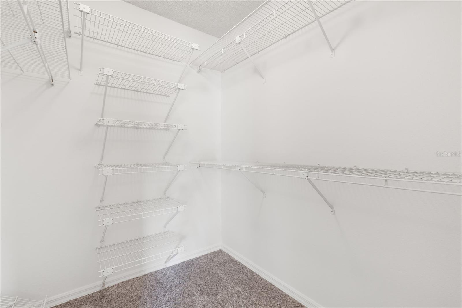 Primary walk-in closet