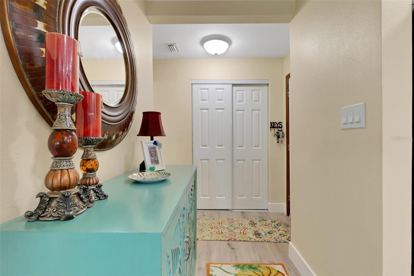 Hallway to Bedrooms and Baths