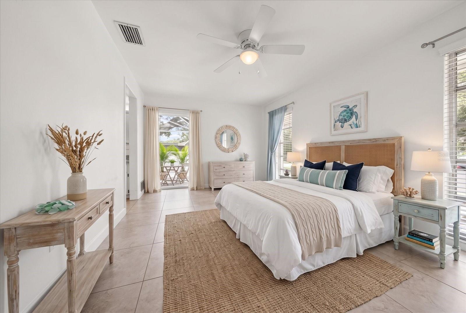 Primary Bedroom - Virtually Staged