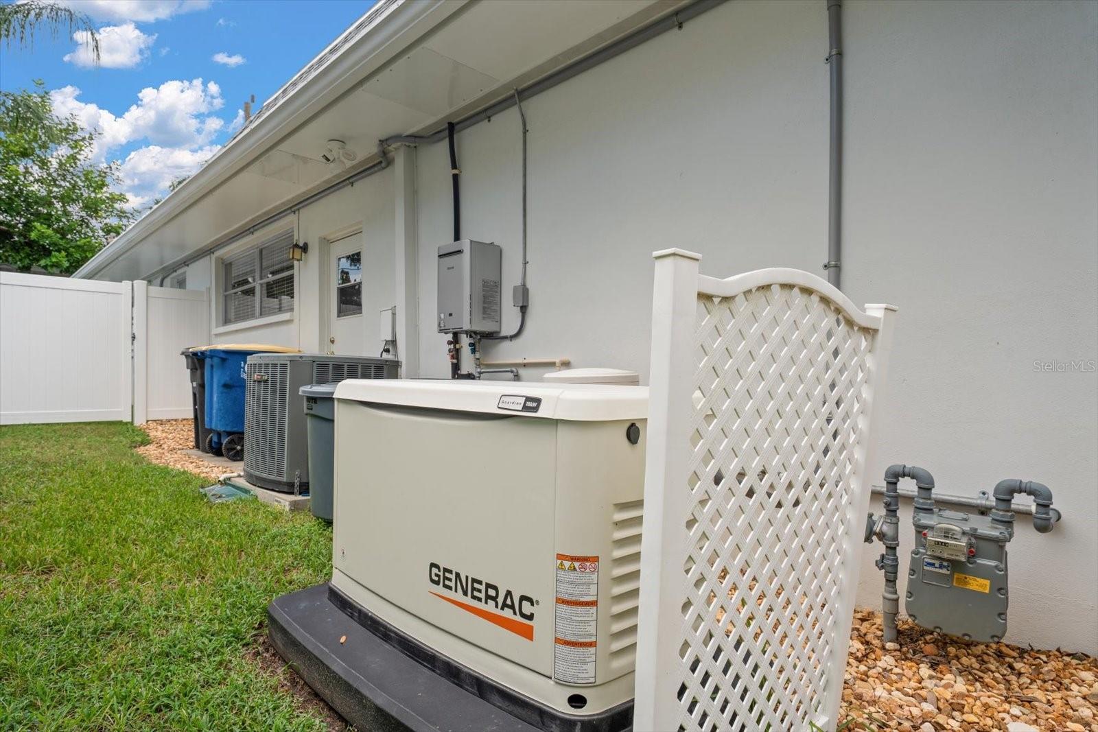 Whole House Generator on Natural Gas