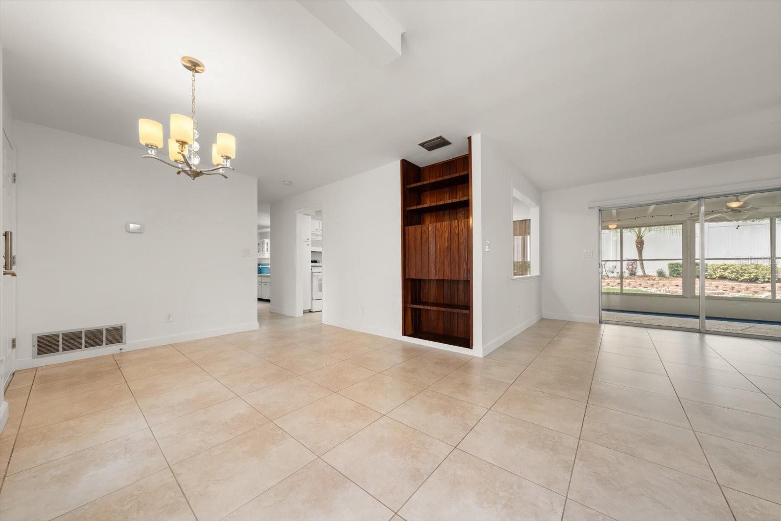 Entry to Living room and Dining Roon