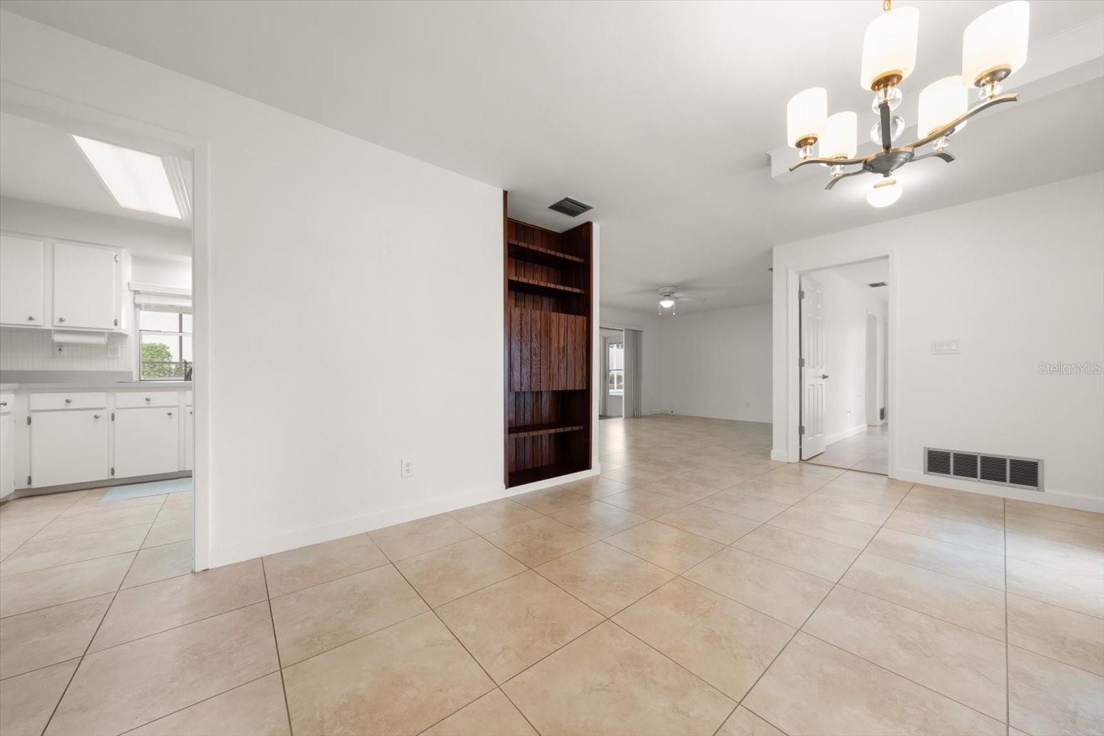 View of Kitchen from Dining Room