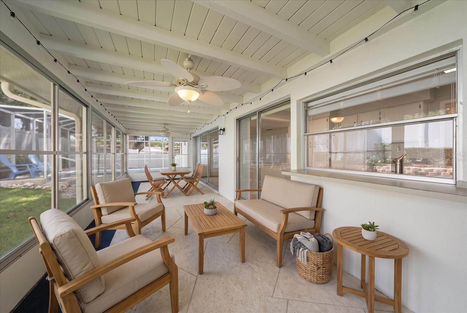 Enclosed Lanai - Virtually Staged