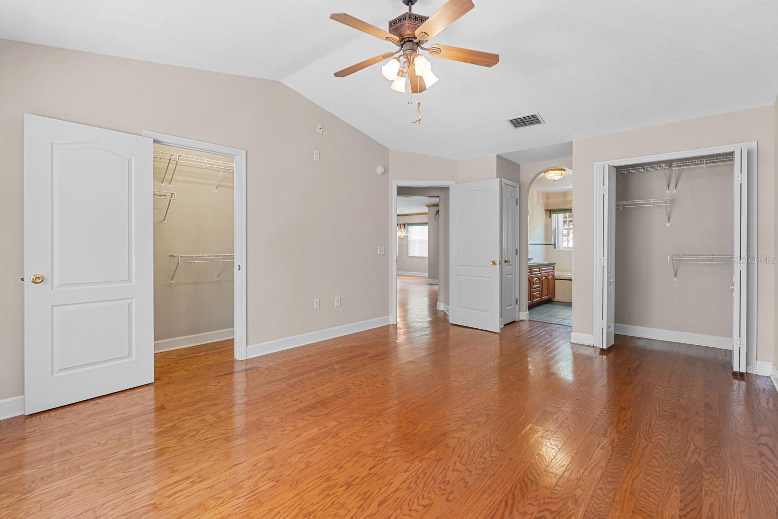 Primary Suite, main floor