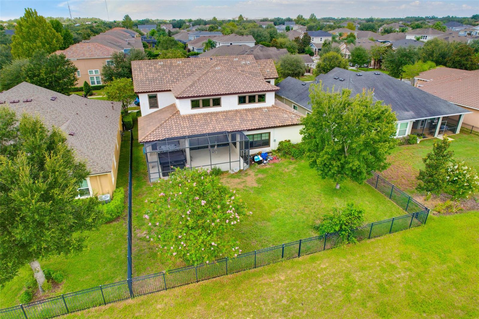 Fenced Backyard