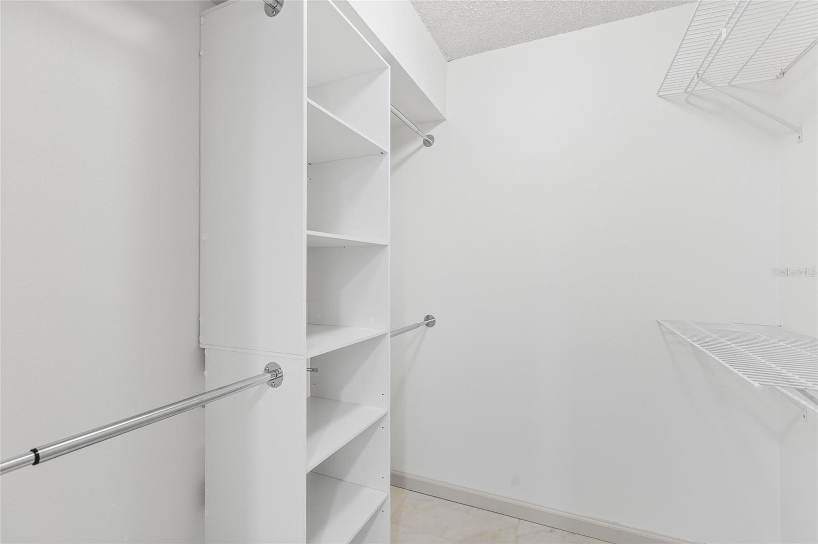 Primary Suite Walk-In Closet