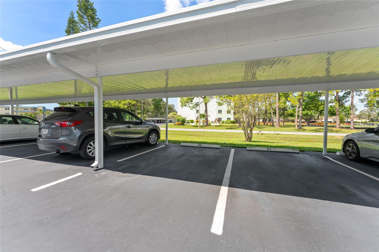 carport #20 is deeded to this unit- it's very close to the elevators!