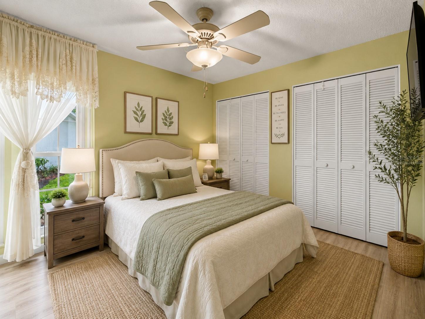 Bedroom 2- Virtually Staged.