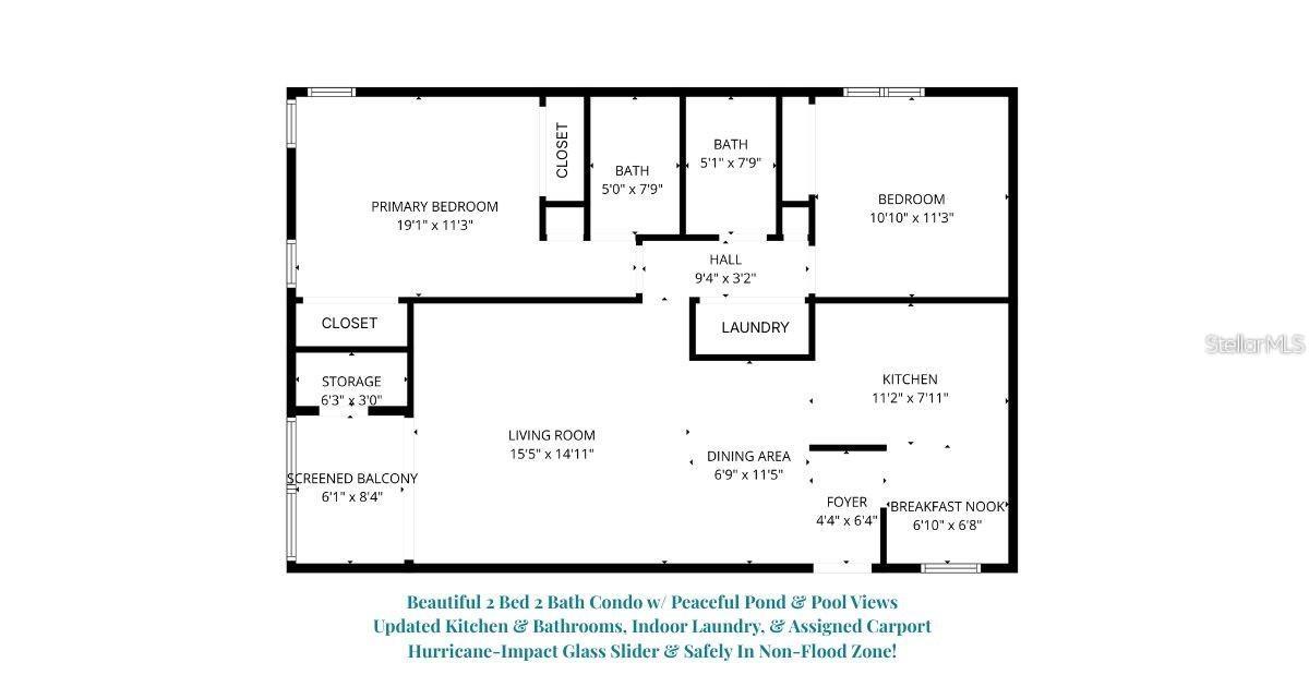 You'll love this spacious & open plan~