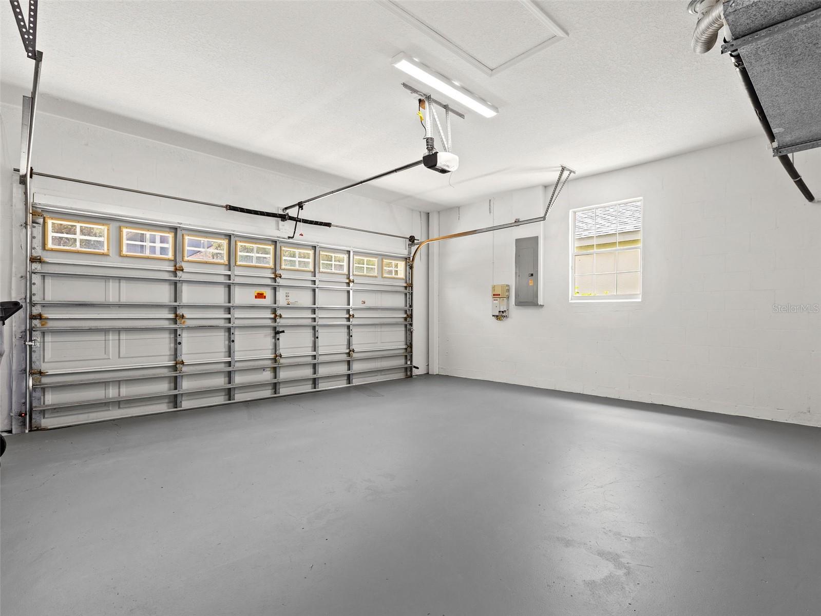 Garage with automatic opener