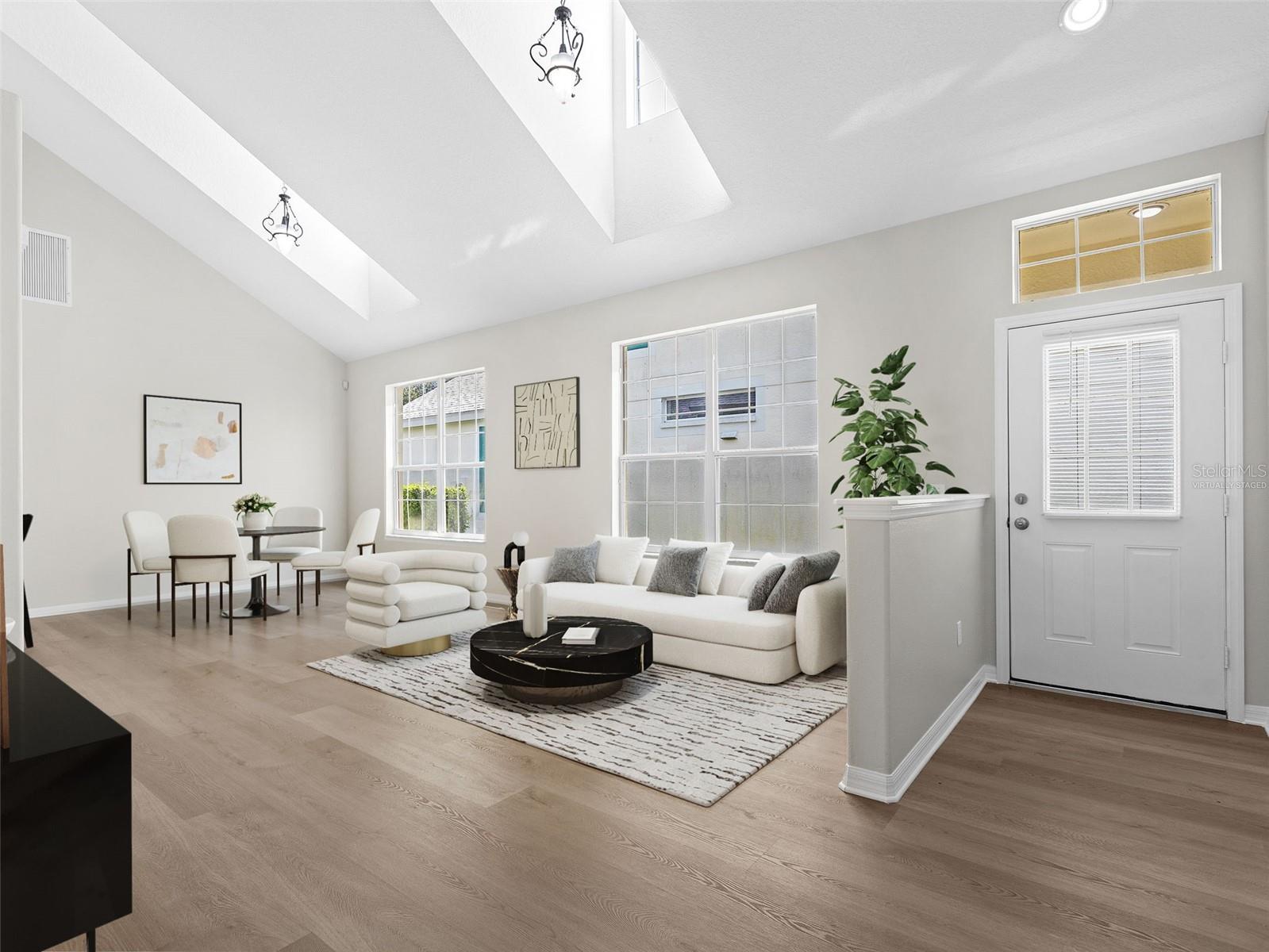 Virtually StagedLiving roomDining room Virtually StagedLiving roomDining room