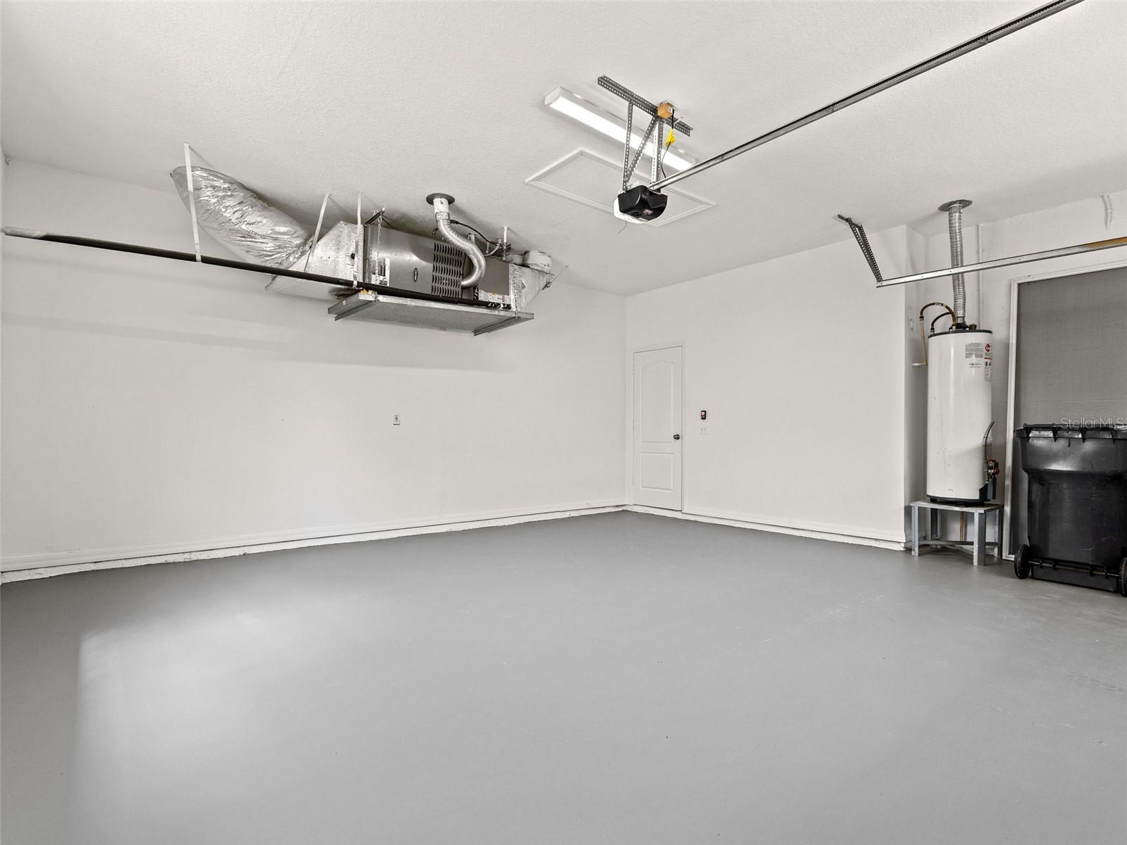 Garage freshly painted