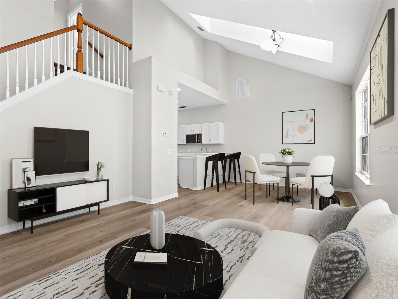 Virtually StagedLiving roomDining room Virtually StagedLiving roomDining room