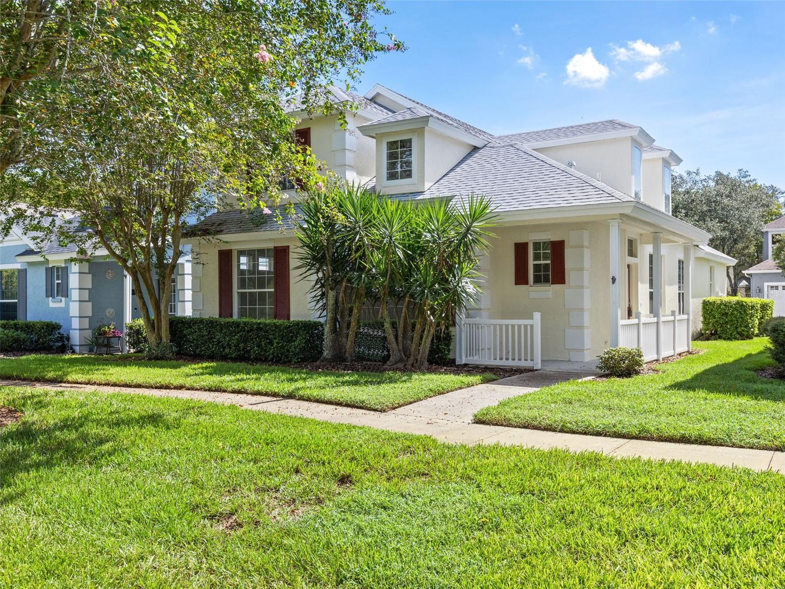 Front View of Home from Lake Reflections Blvd