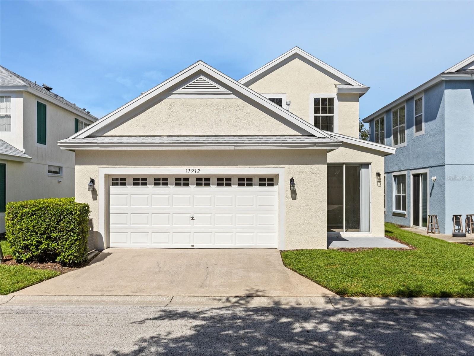 Back garage entrance