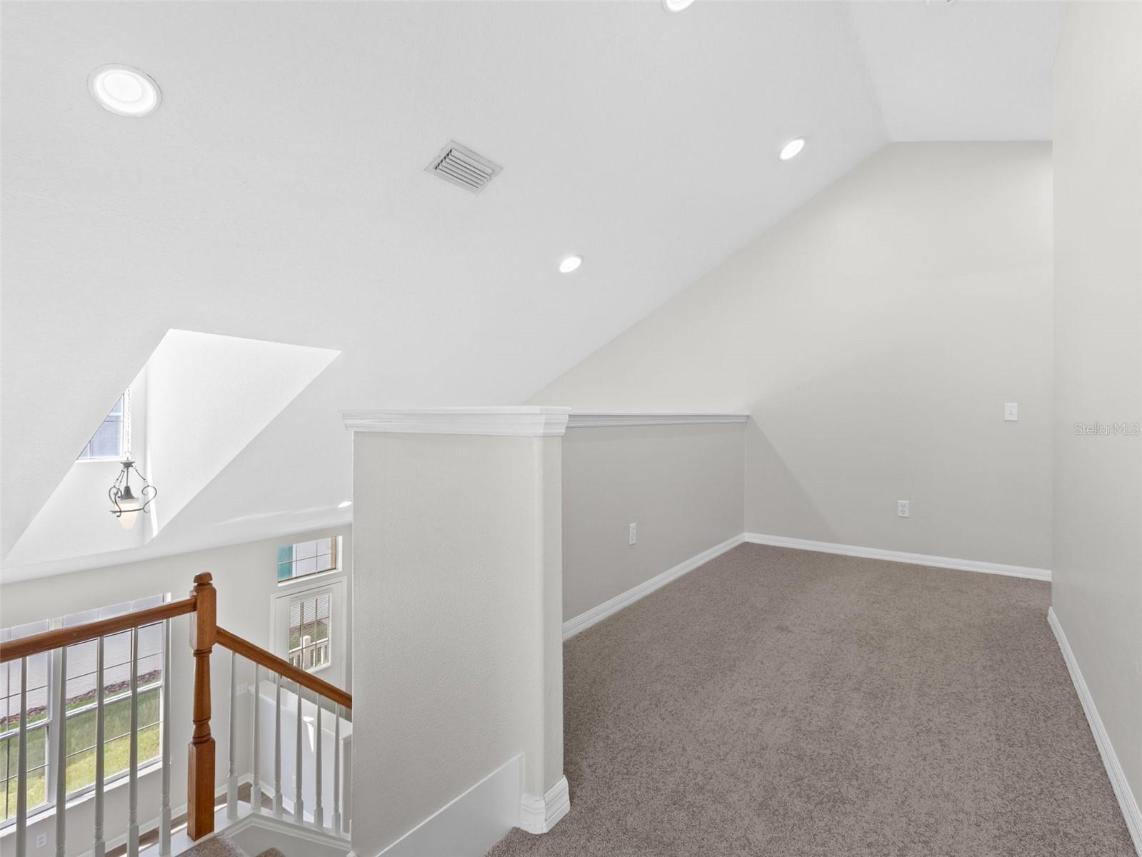 Upstairs loft