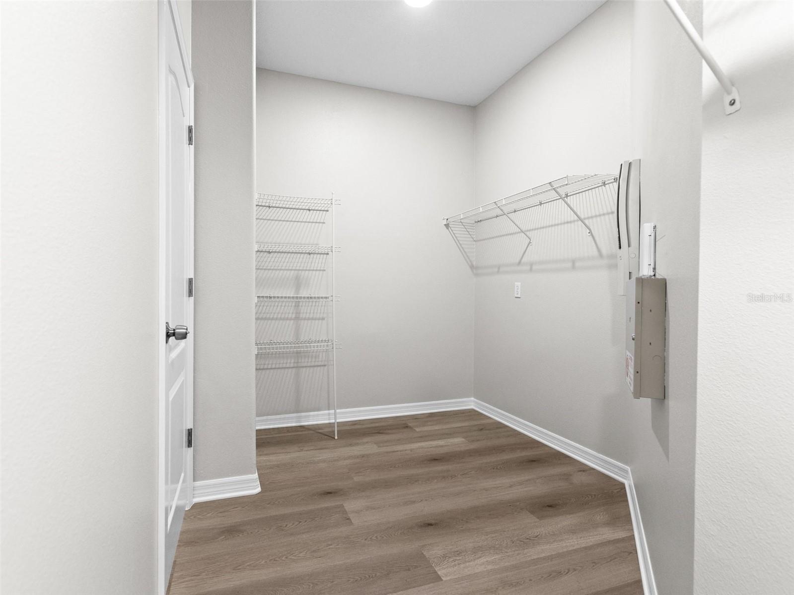 LARGE primary closet