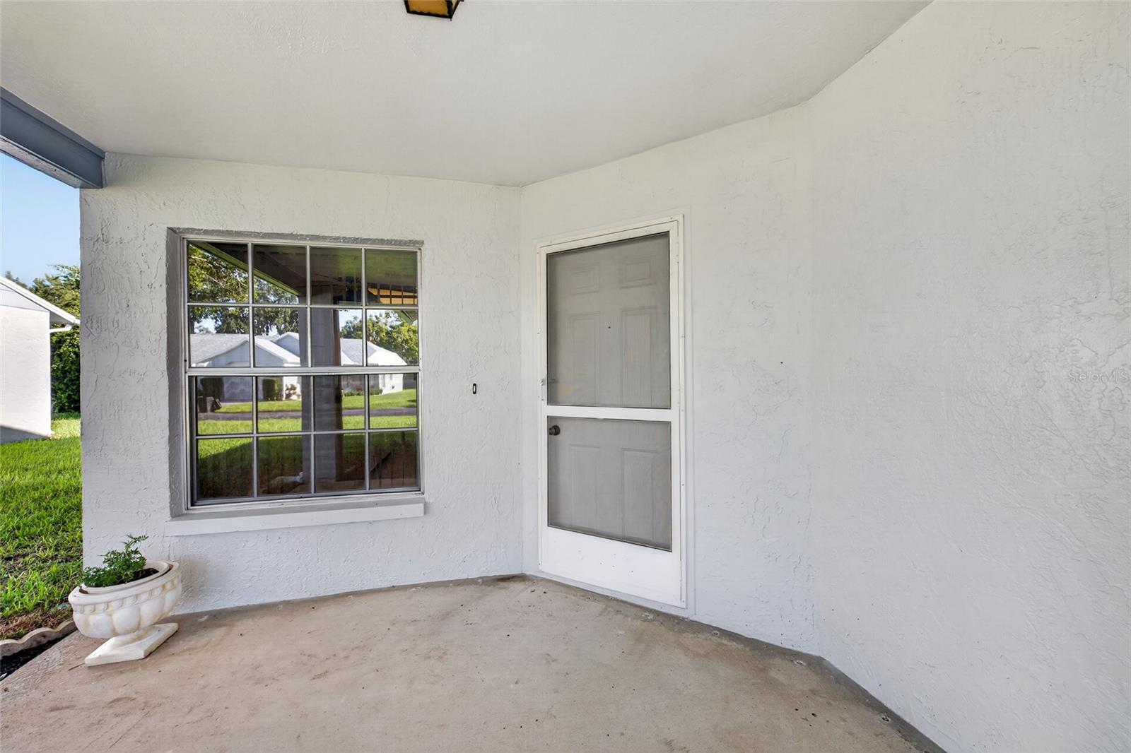 Entrance/Covered Porch- 9545 Danville Court, #42, New Port Richey, FL 34655Wedgewood Village Condos in Heritage Lake