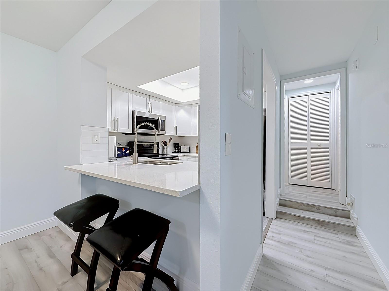 Dining Area into Kitchen