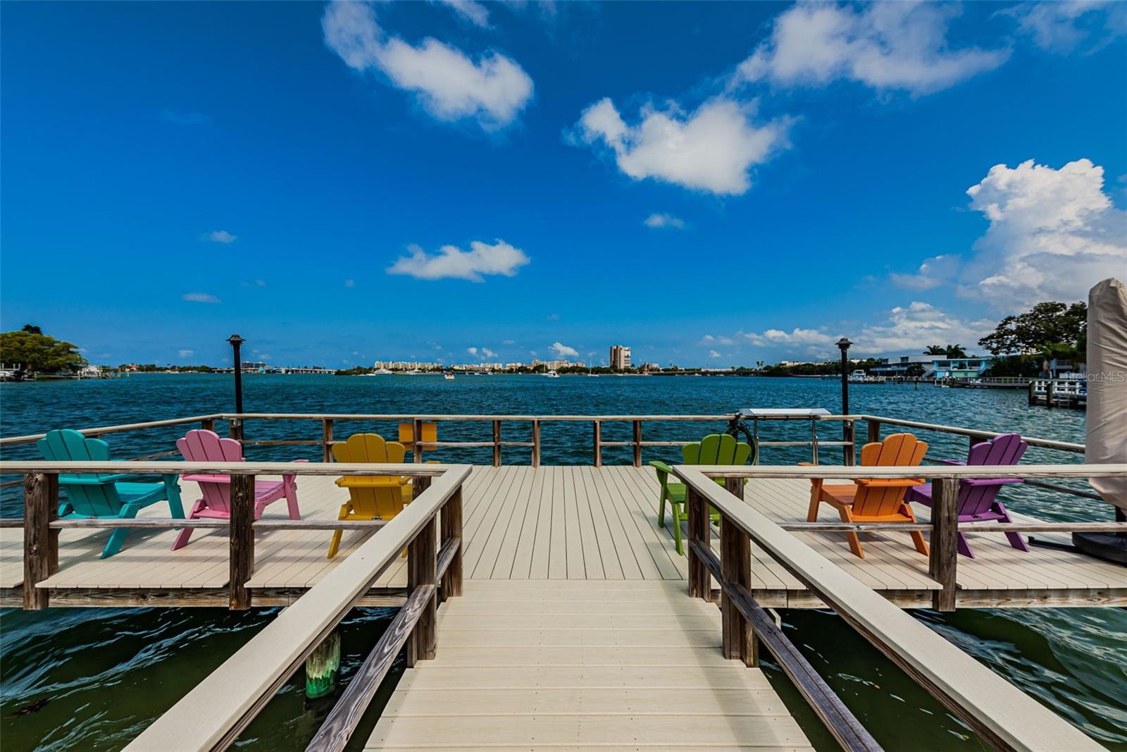 The dock, fish, relax, launch your kayak or paddleboard