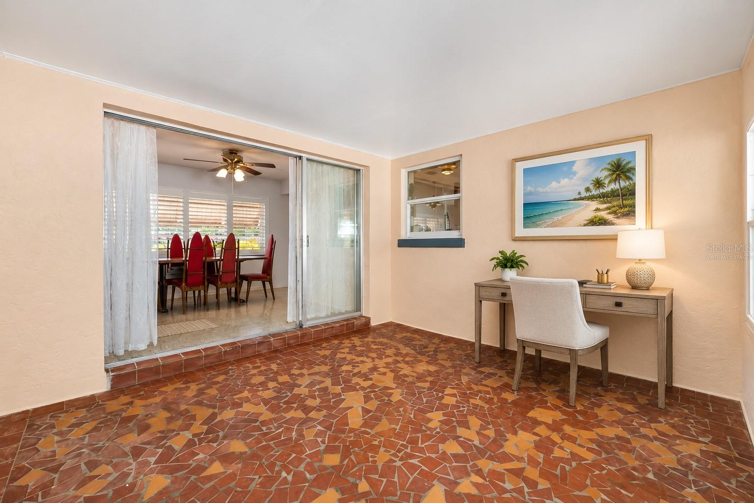 Virtually Staged - Endless possibilities for this space!  Office, Exercise, Library, Guest Room