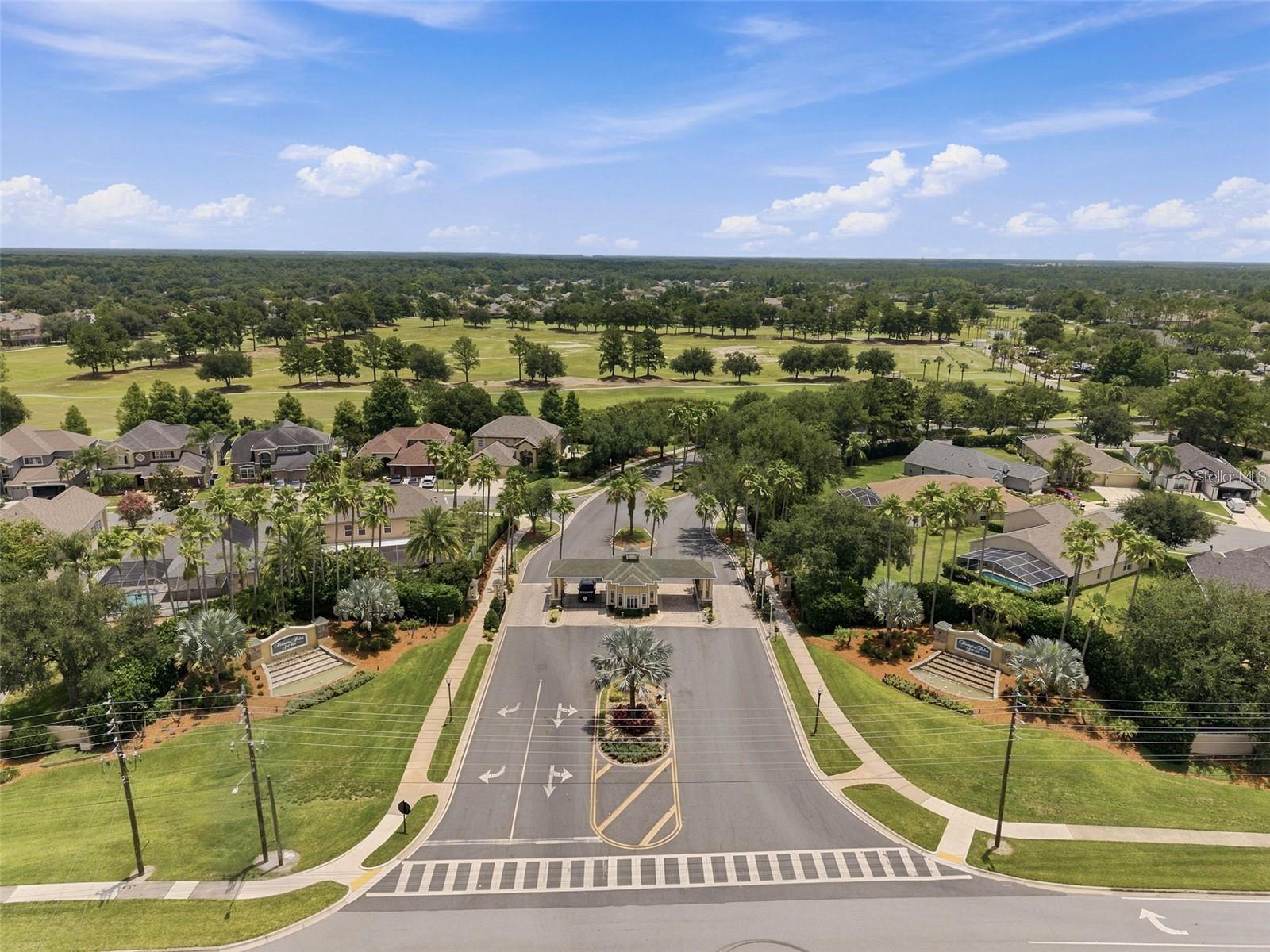 Welcome - Grand Gated Entrance