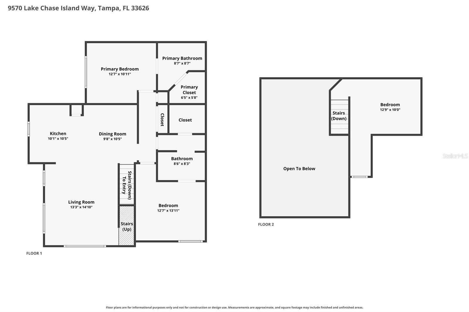 9570 LAKE CHASE ISLAND WAY, #9570, Tampa, FL 33626