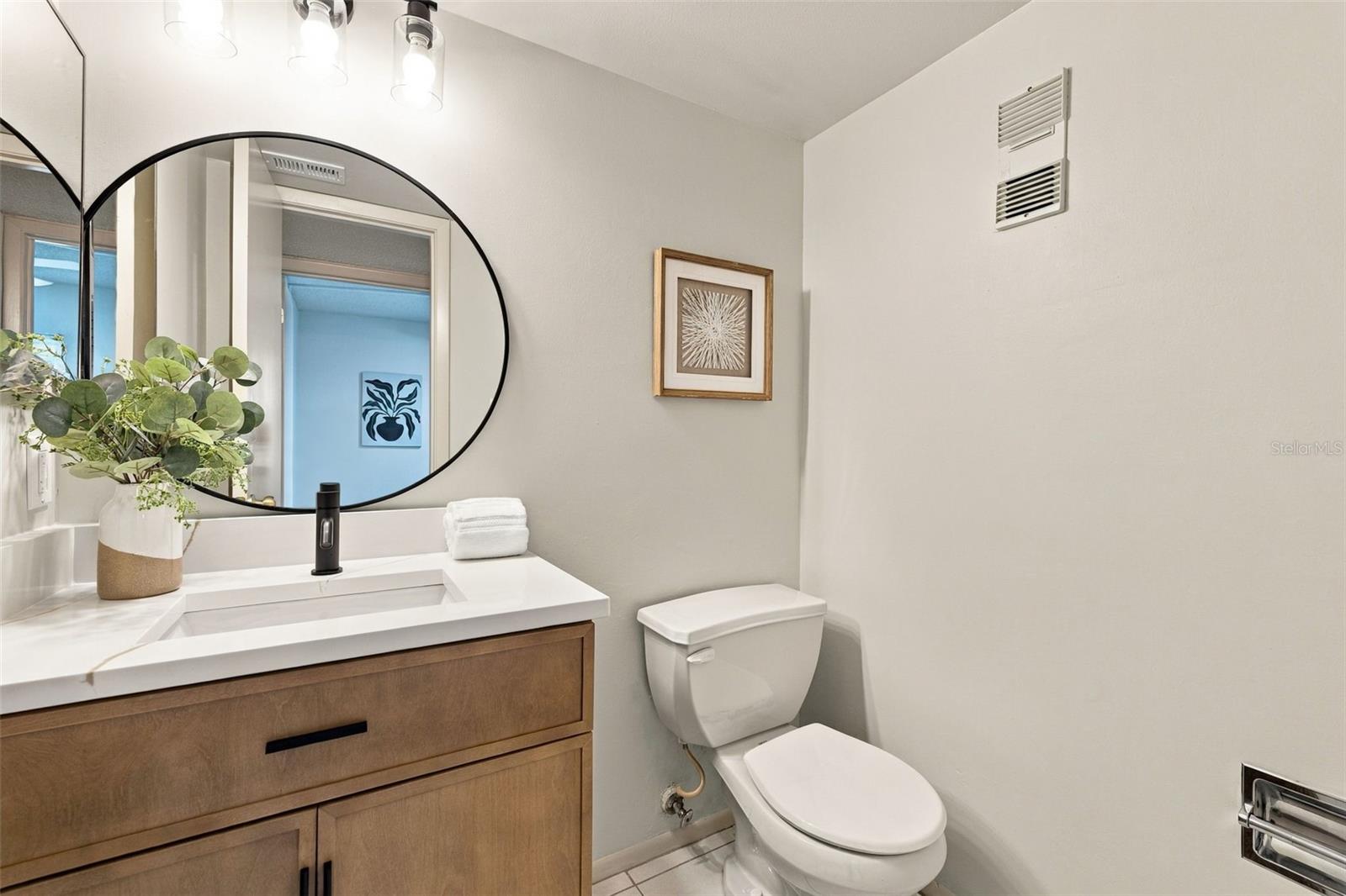 half bathroom
