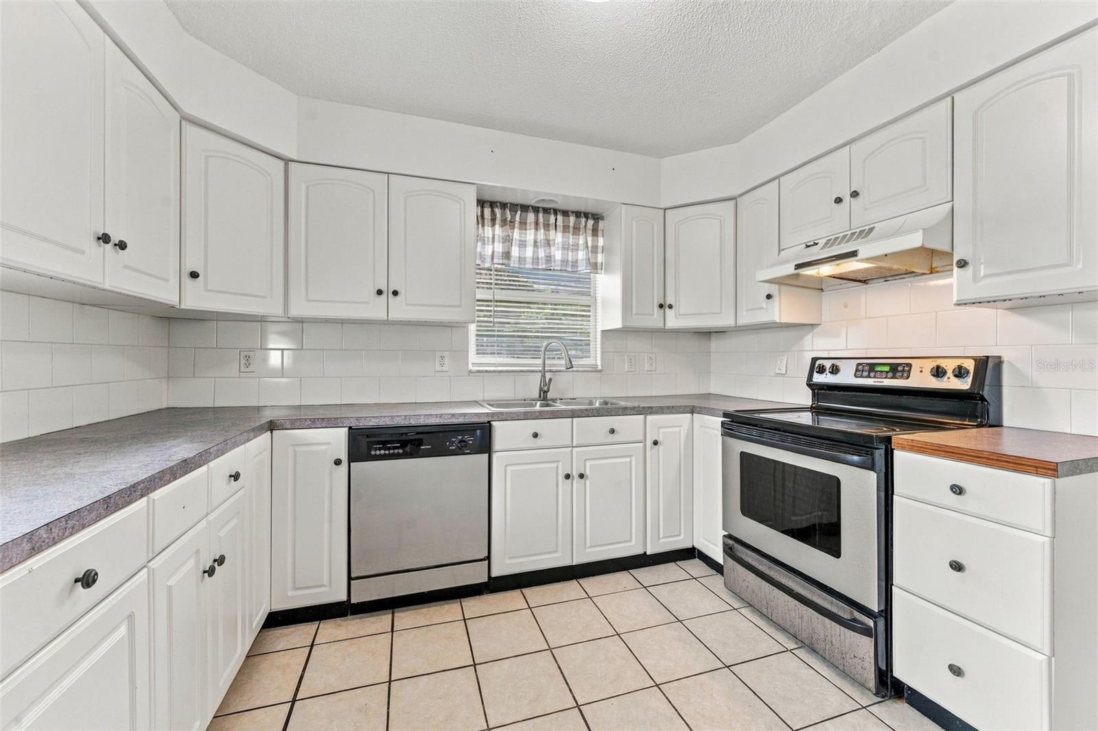 Kitchen with Ample Cabinet Space