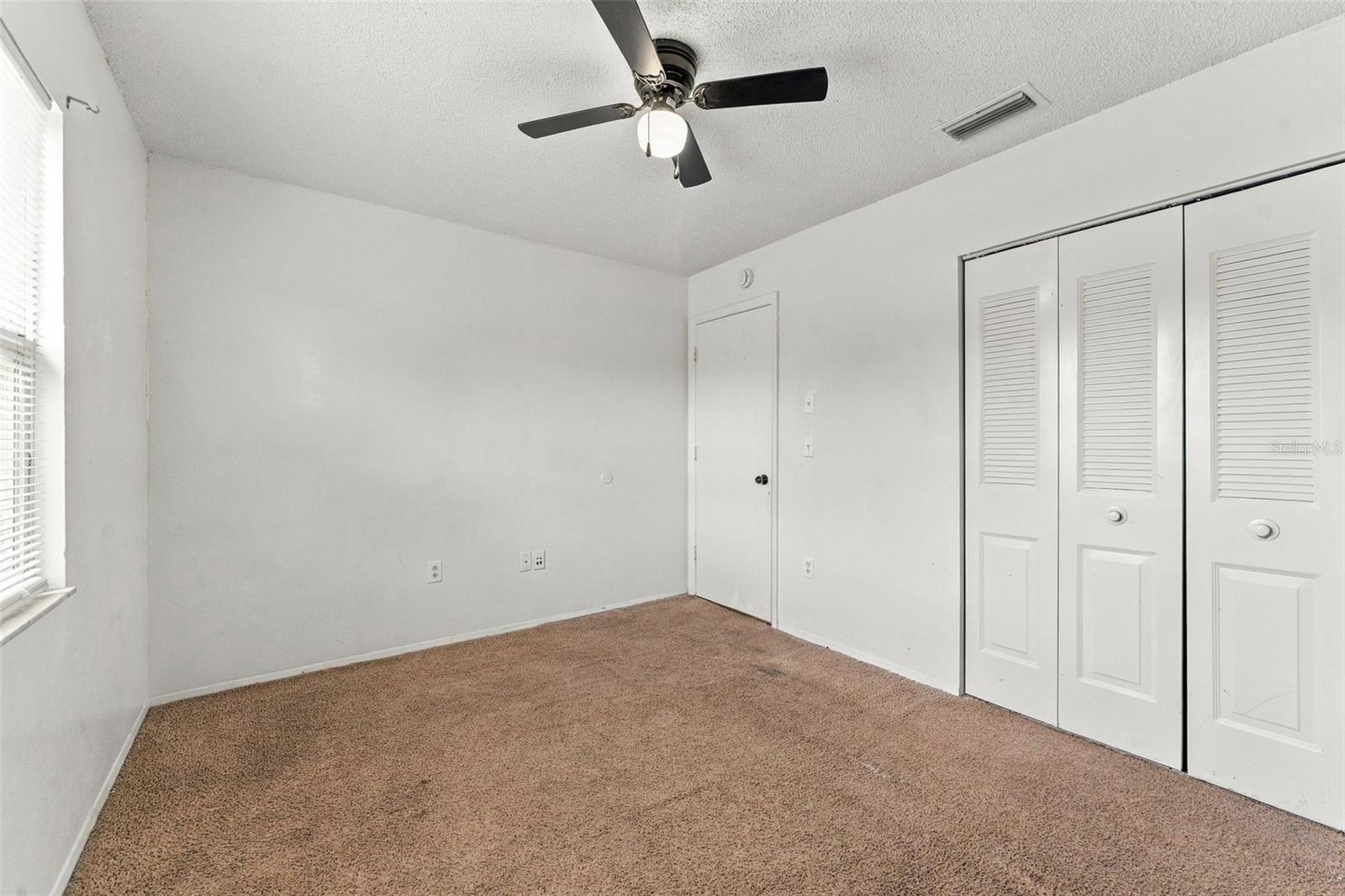 Bedroom 2 with Built-in Closet