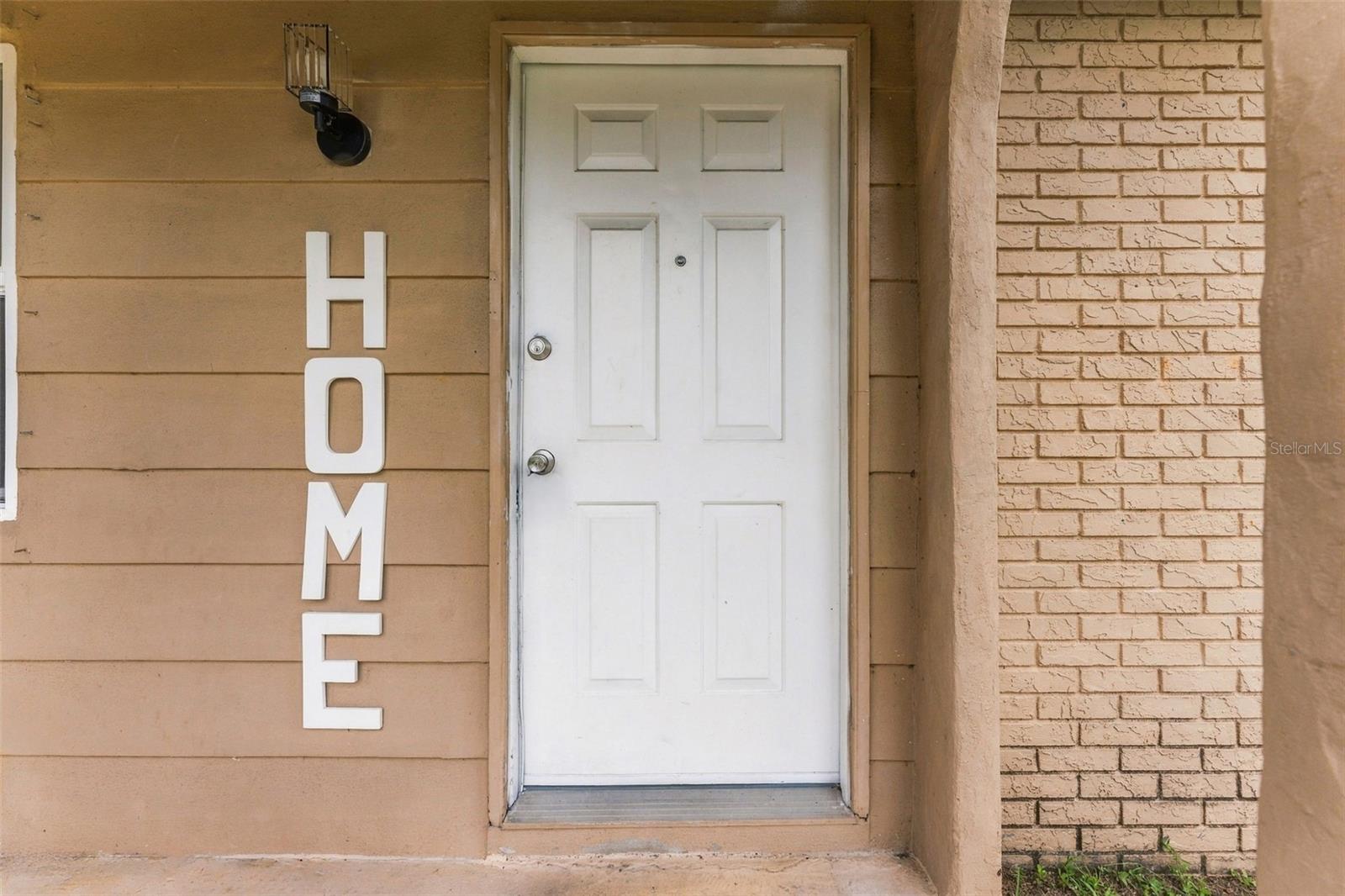 Inviting Covered Front Entry