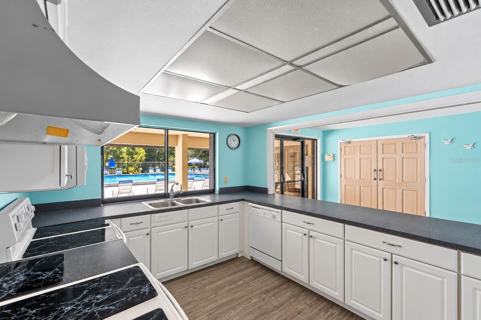 Kitchen In Clubhouse