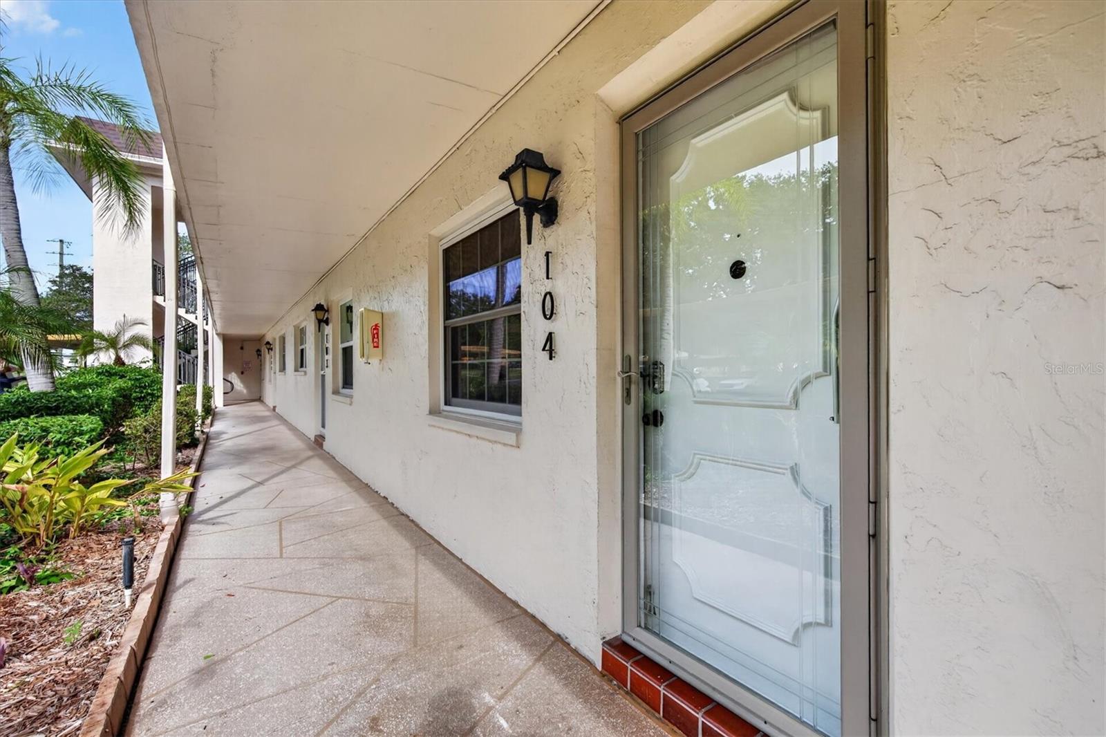 covered breezeway and glass storm door covered breezeway and glass storm door