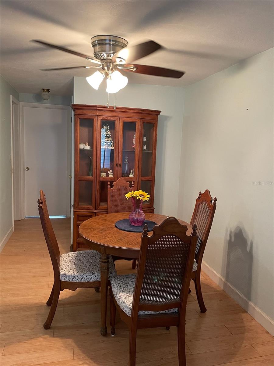 Dining Room Area outside of kitchen.