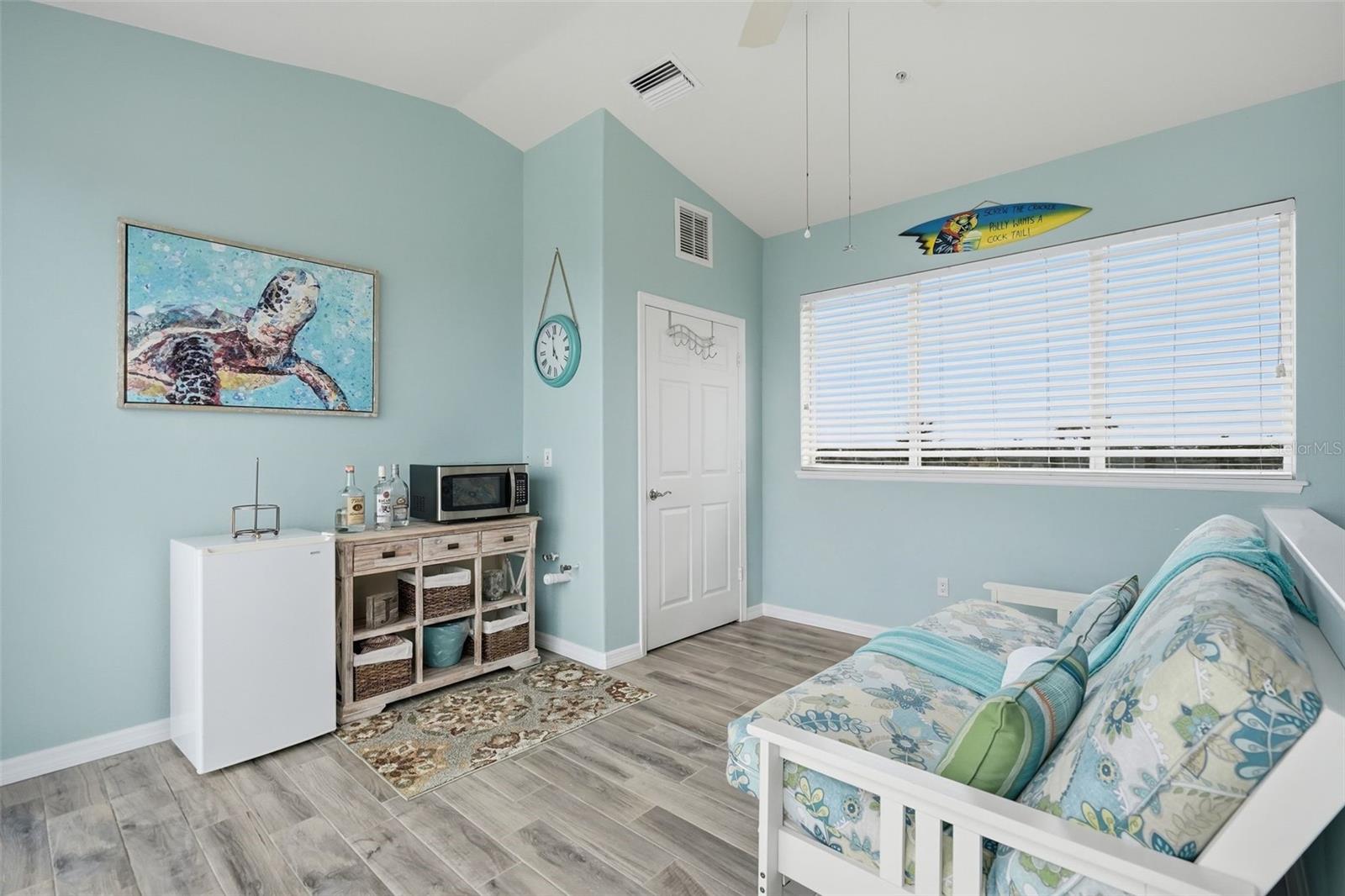 Upper level bonus space with the most incredible views.