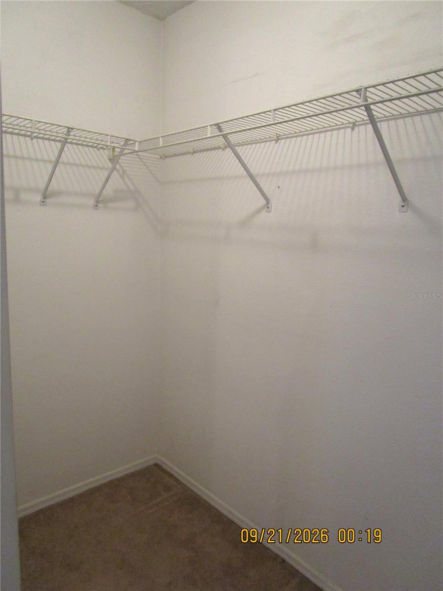 Primary Walk in Closet