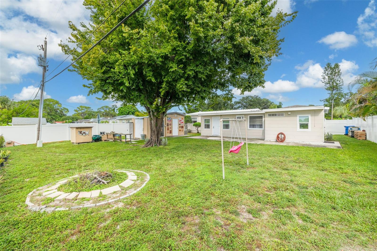 Spacious Backyard