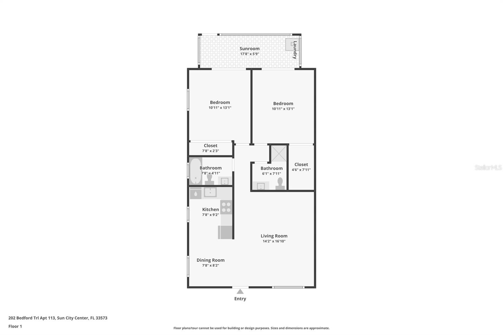 202 BEDFORD TRAIL, #109, Sun City Center, FL 33573