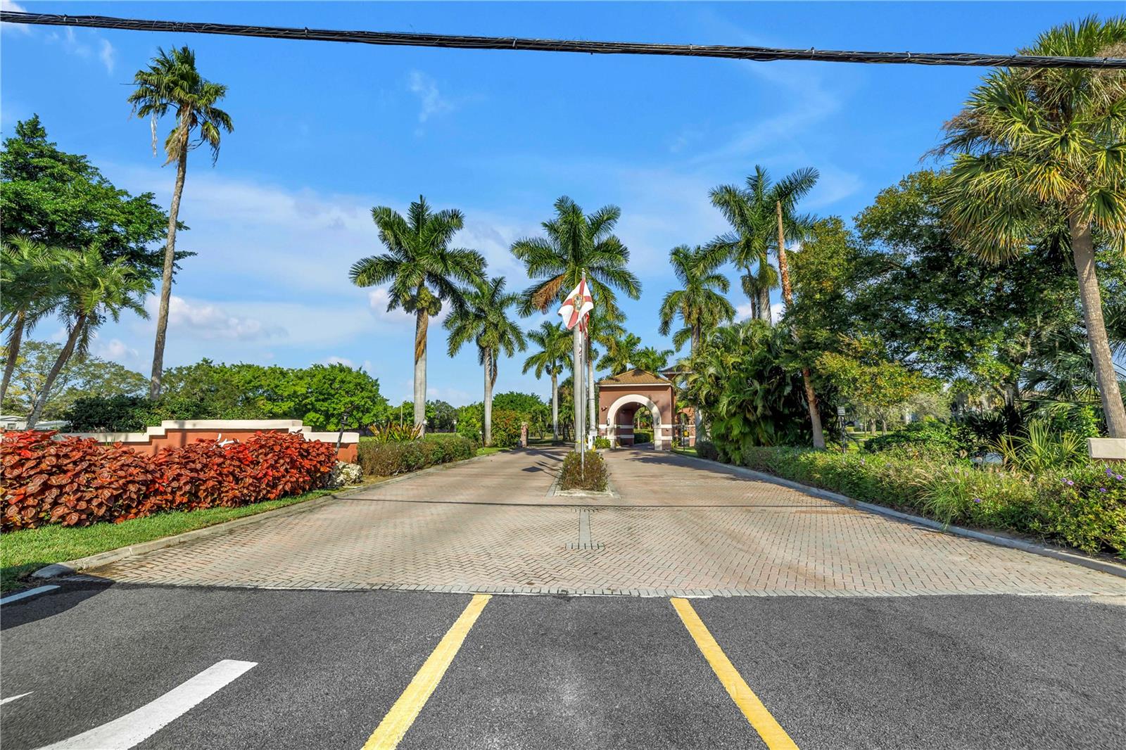 entrance to the community entrance to the community