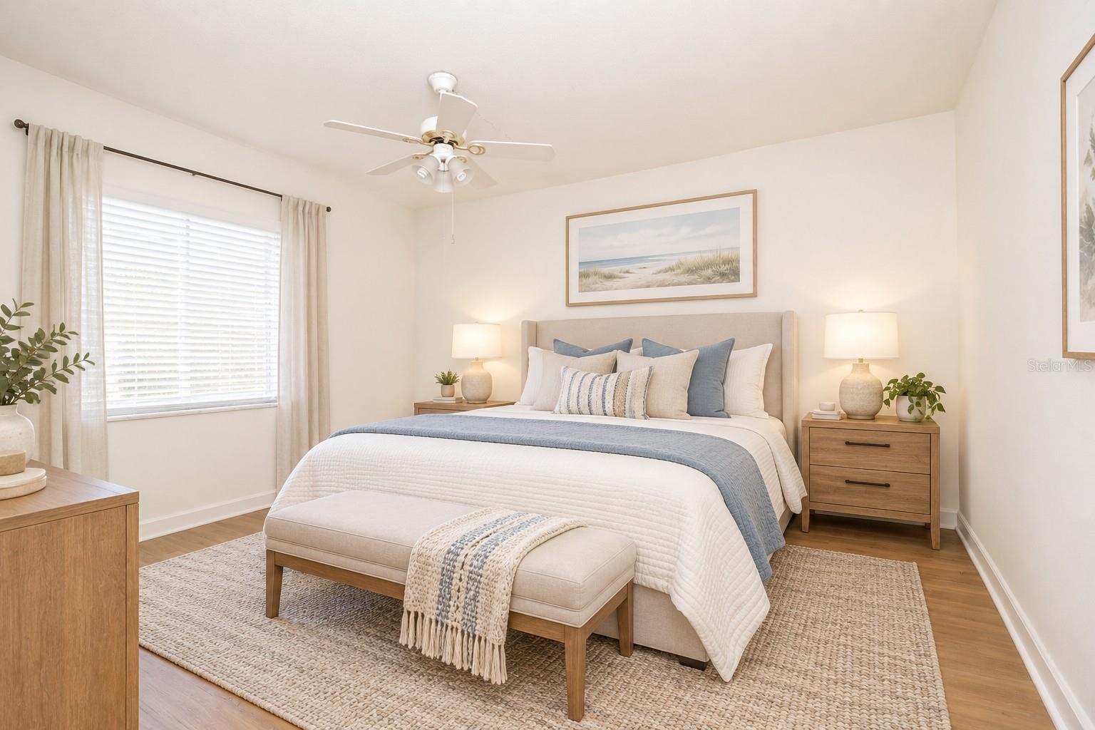 Virtualy Staged - Bedroom