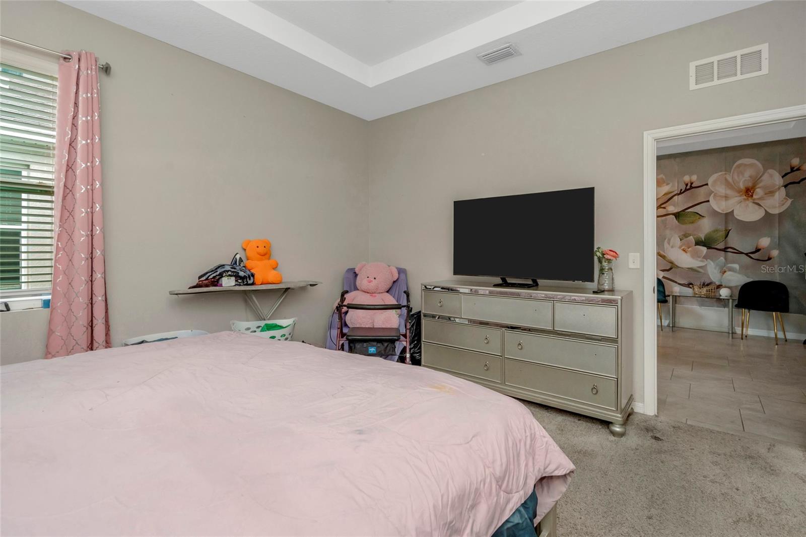 bedroom 4 (in-law suite) tray ceiling
