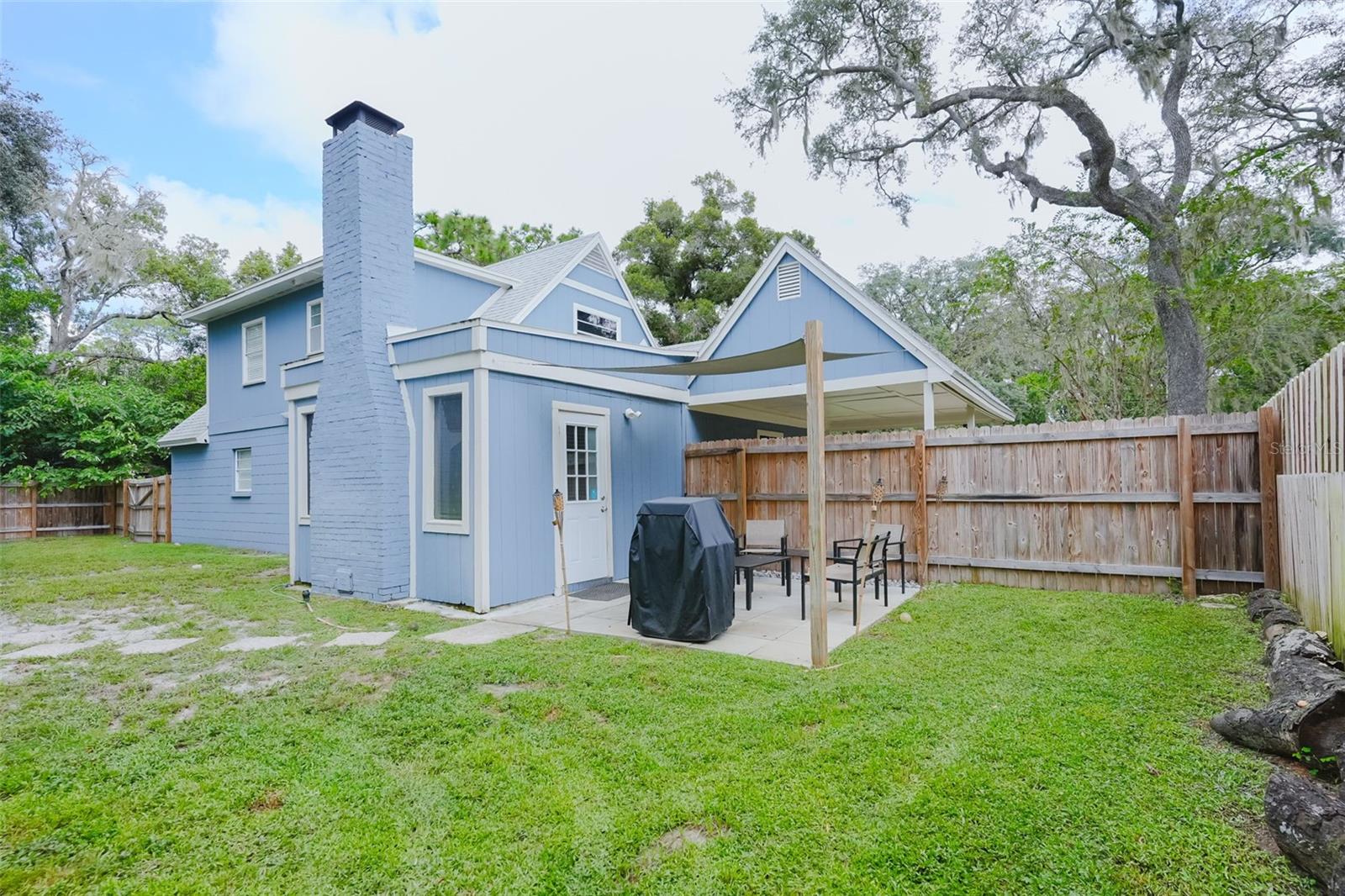 Back and patio