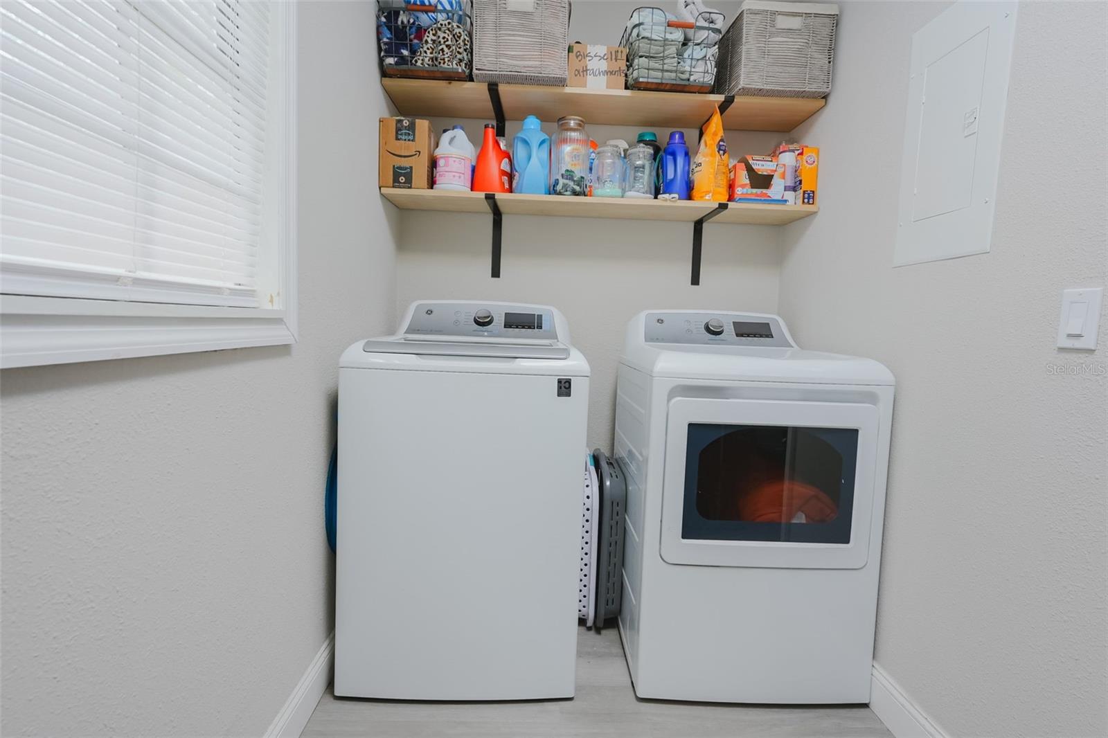 Inside laundry room