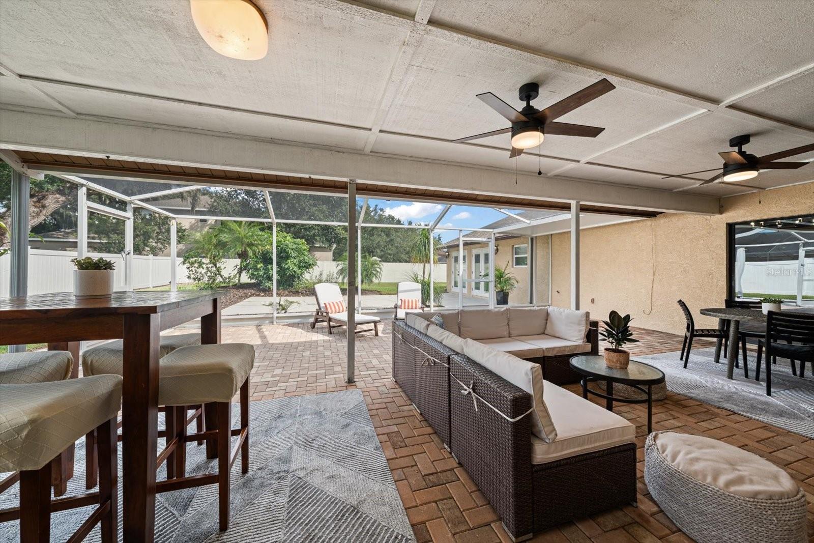 So much space! Room for a pool and putting green too!