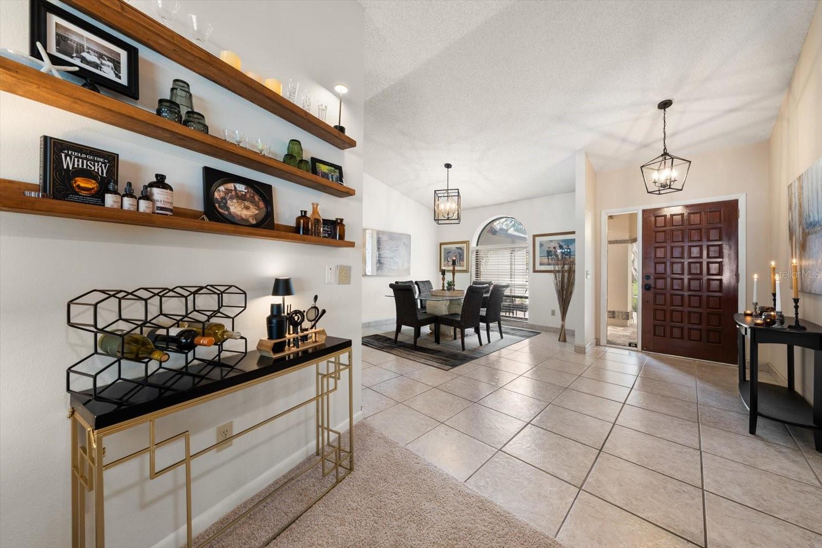 Open and inviting the moment you walk in!
