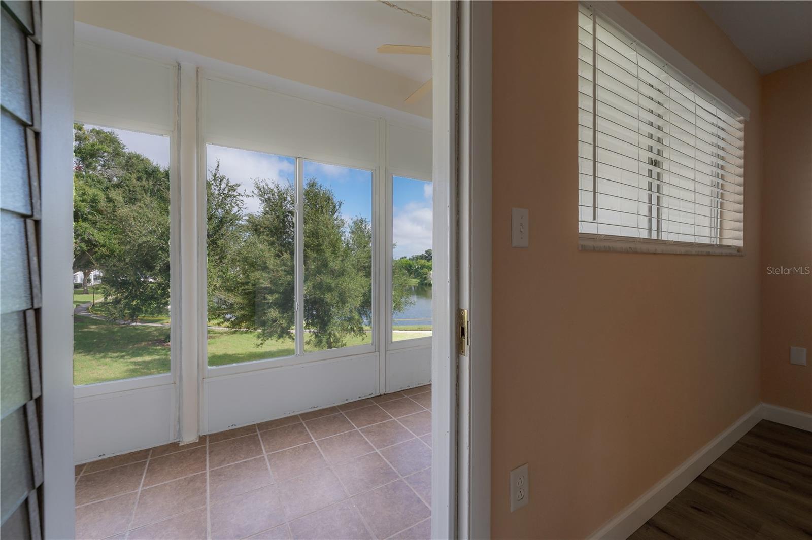 Door leading to the lanai