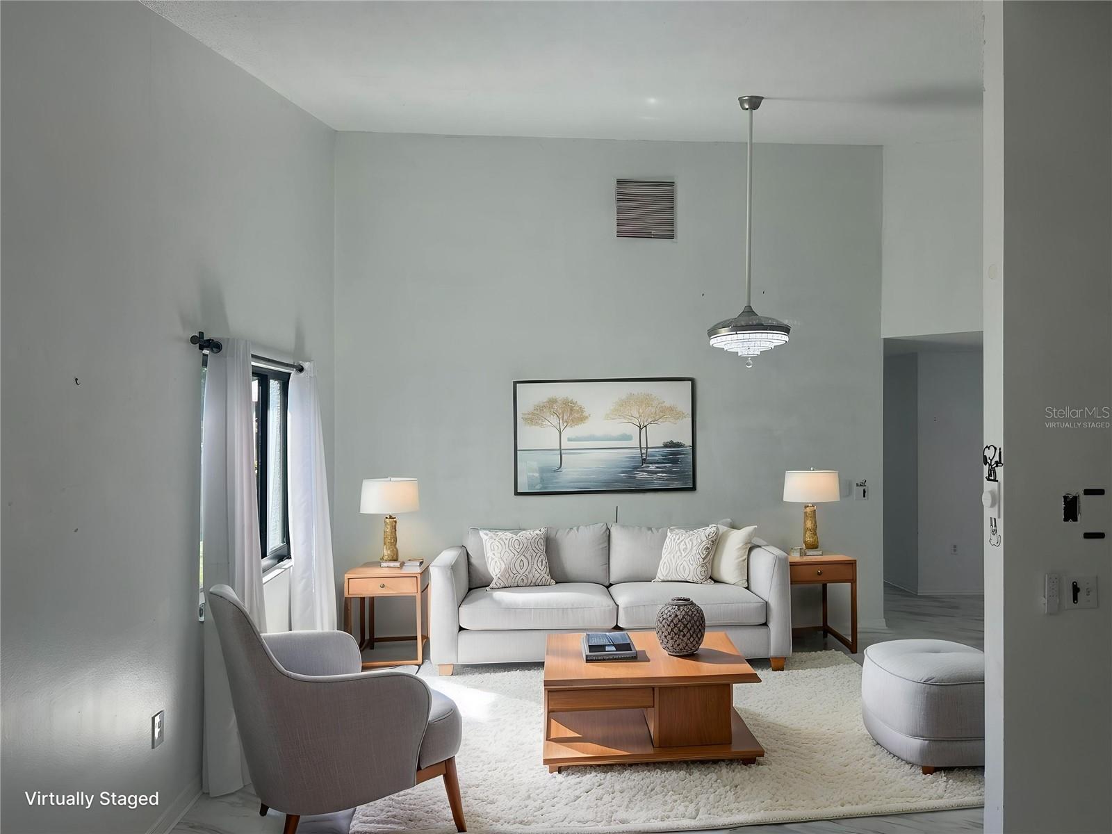 Virtually Staged - Living Room