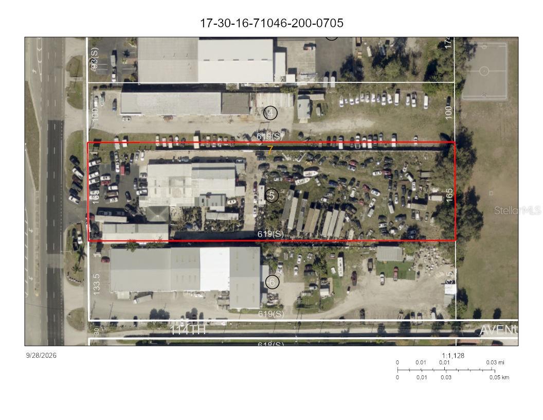 Pinellas County Enterprise GIS & Tax Parcel Viewer. "Overlay for illustrative purposes only; not a certified survey."