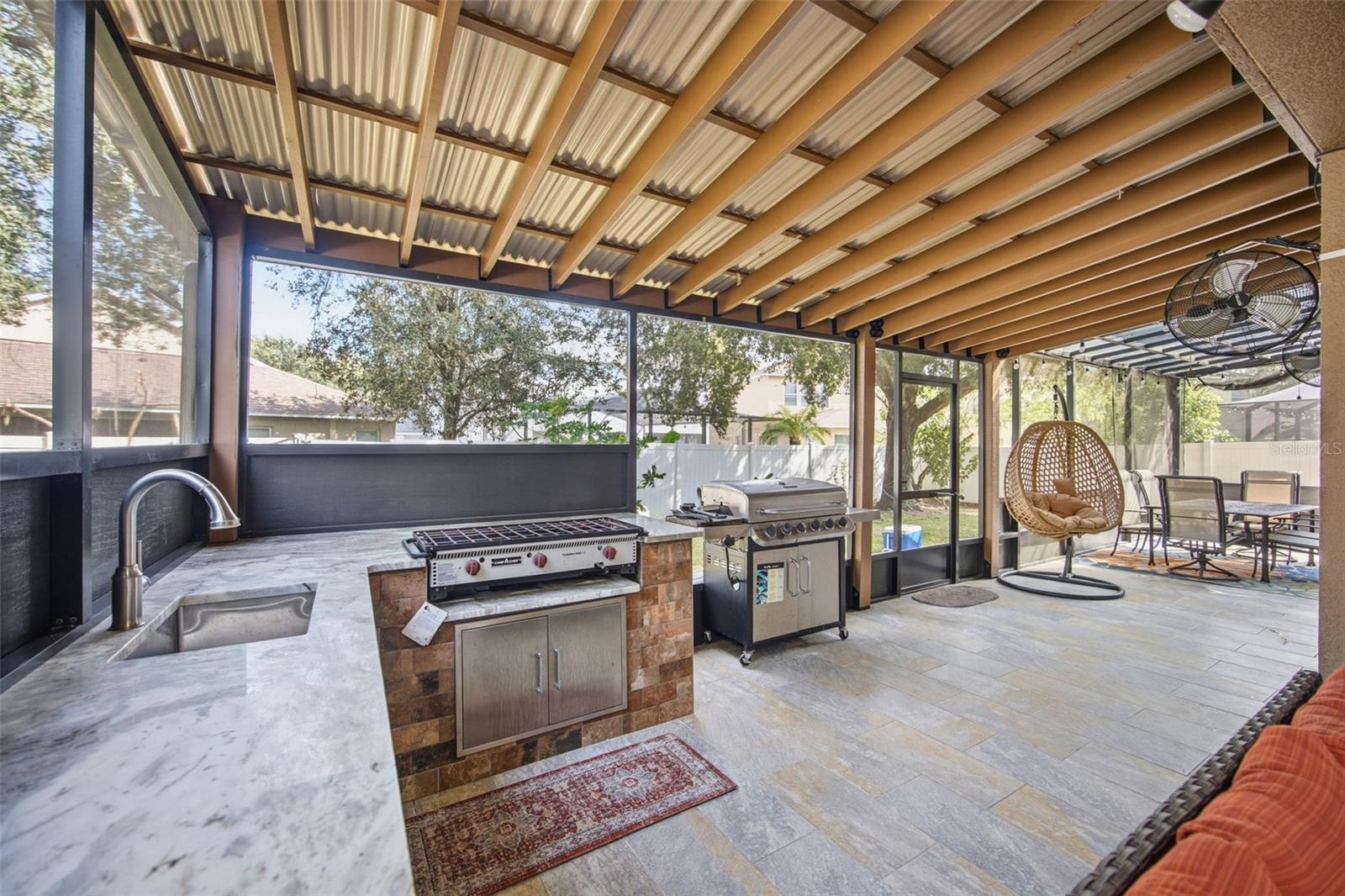 Rear Porch