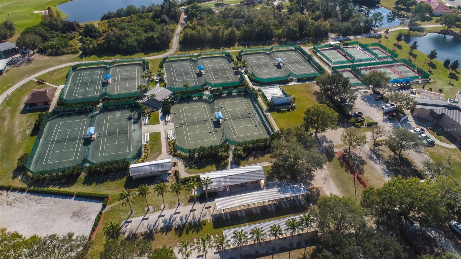 Sun City Center Tennis and Pickleball courts